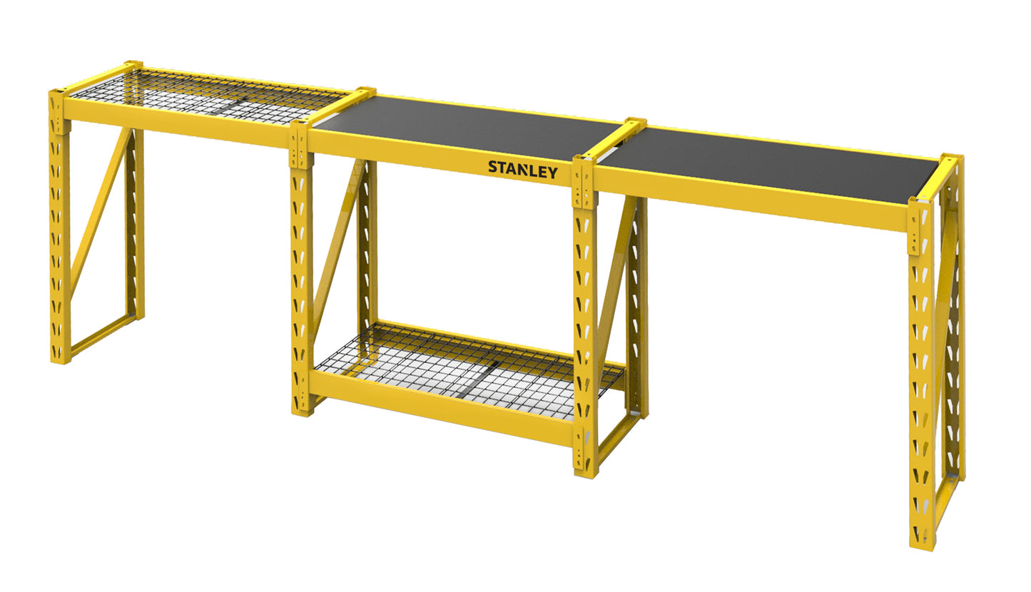 SXRSMR-003 STANLEY Multi-Rack L - Wire + Board Shelves