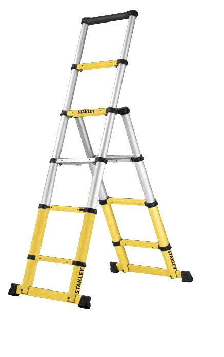 SXLDTL-014 STANLEY Telescopic Step Ladder 1.75m