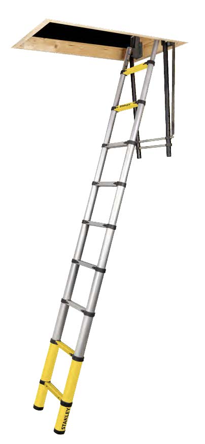 SXLDTL-018 STANLEY Telescopic Loft Ladder 2.70m