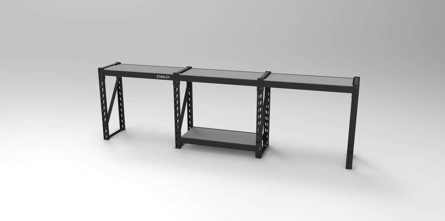 SXRSMR-005 STANLEY Multi-Rack XL - Wire + Board Shelves